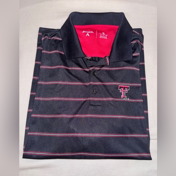 Texas Tech Antigua Performance Polo Shirt Gameday - Picture 1 of 4